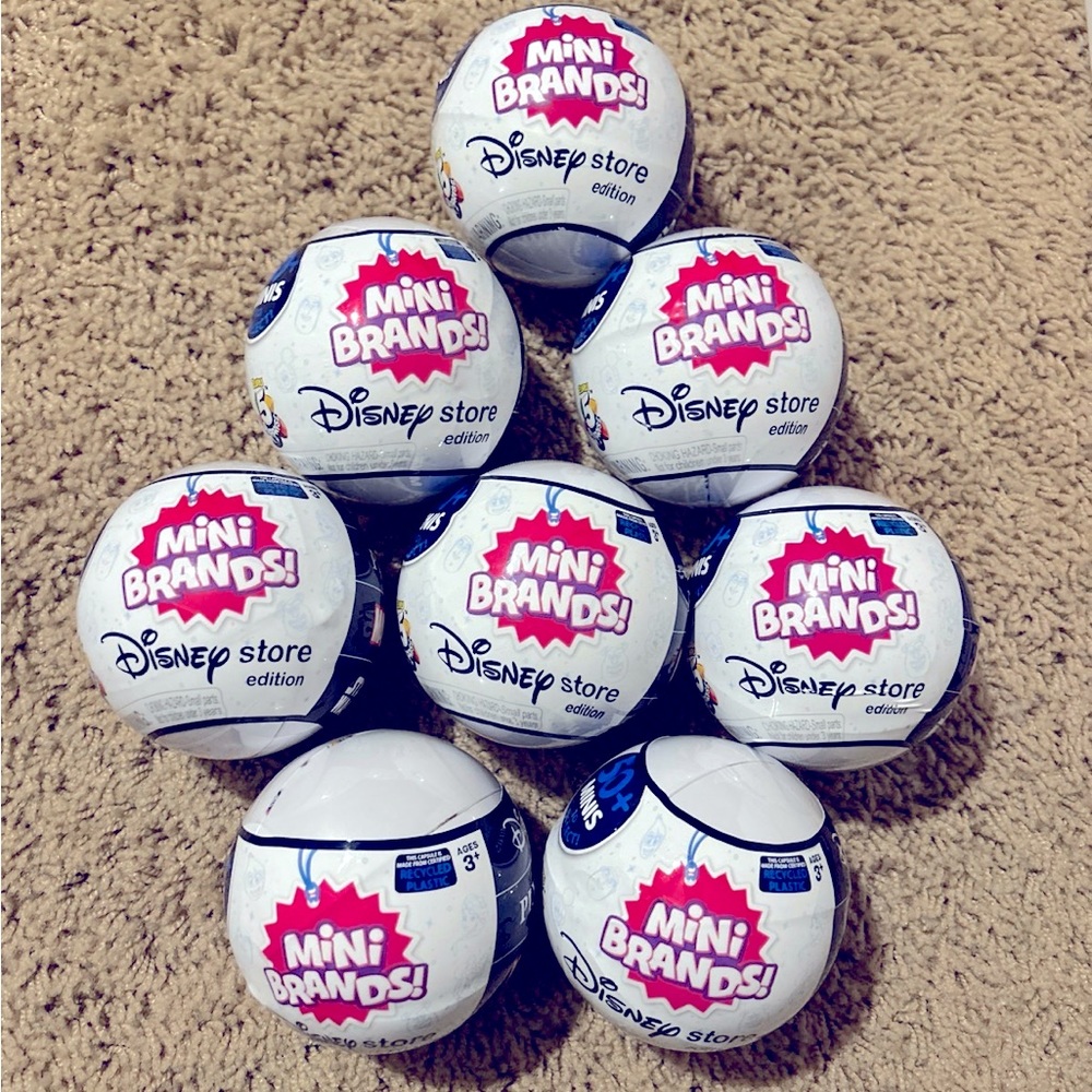8x Mini brands Disney store edition by zuru..